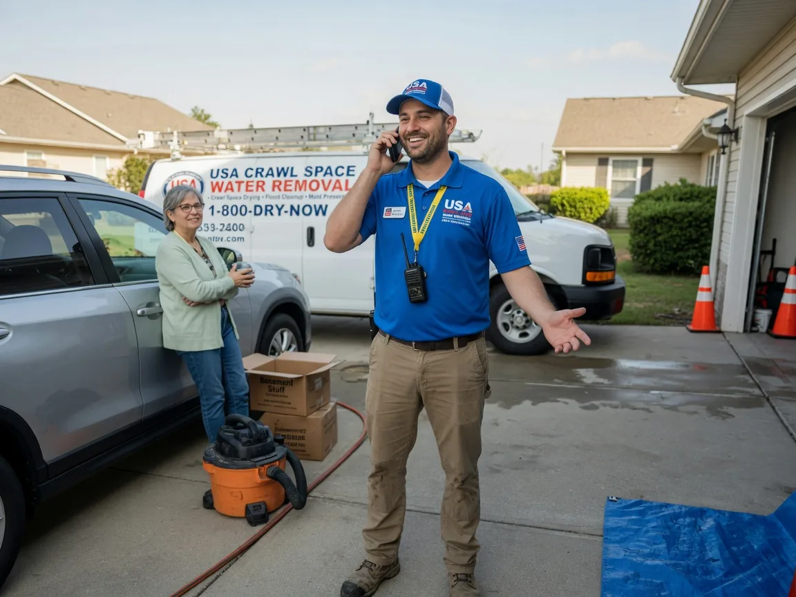 Crawl Space Water Removal Litchfield, NE FAQs